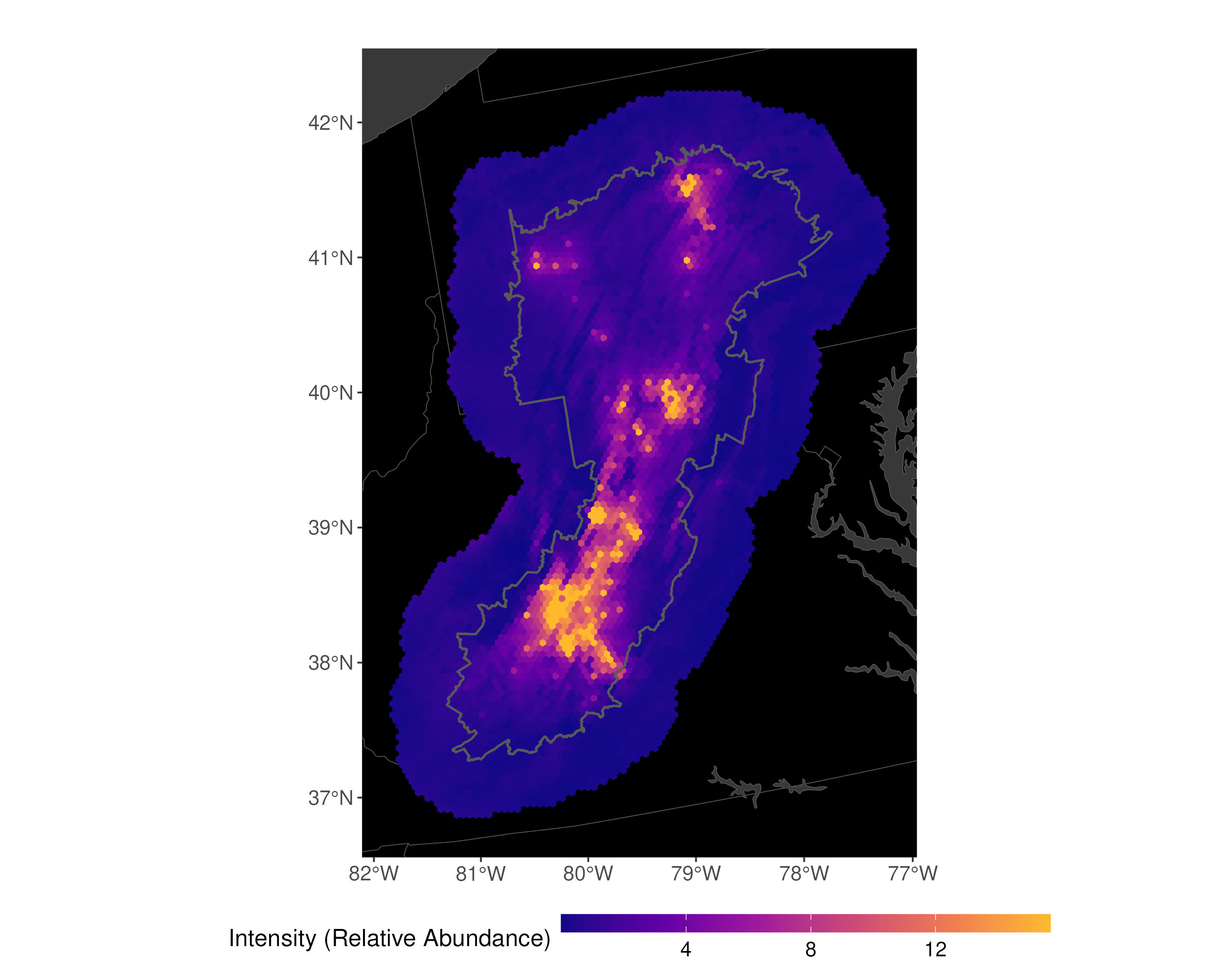 Relative Abundance of P. hoffmani