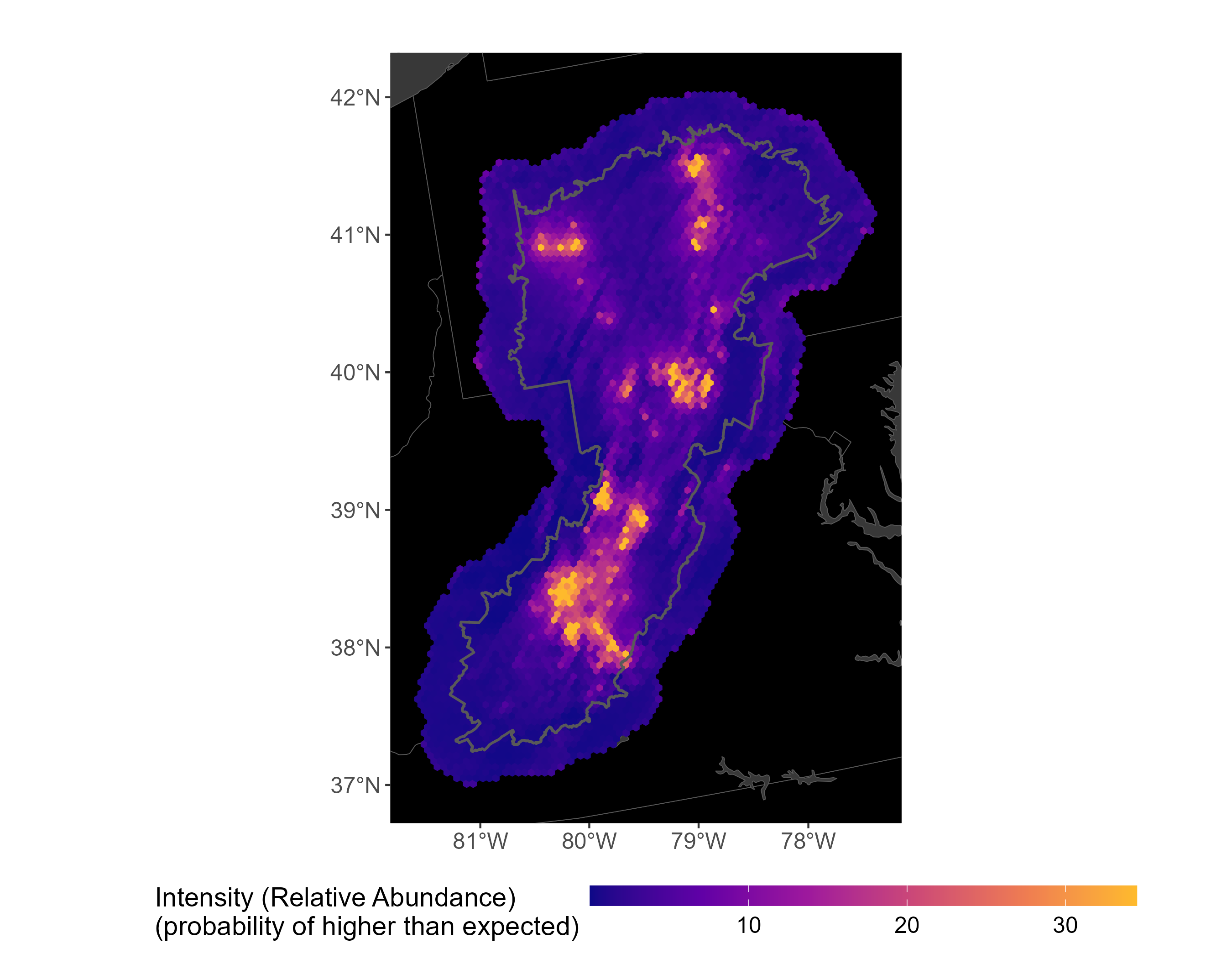 Relative Abundance of P. hoffmani